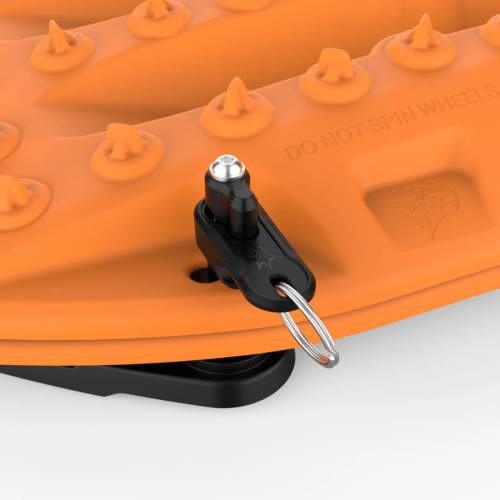 PERNO UNIVERSALE PER FISSAGGIO MAXTRAX CON PORTACHIAVI - NERO