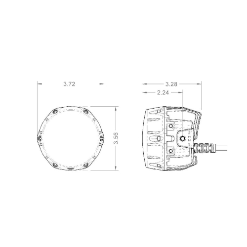 NACHO QUATRO COPPIA FANALI LED 4