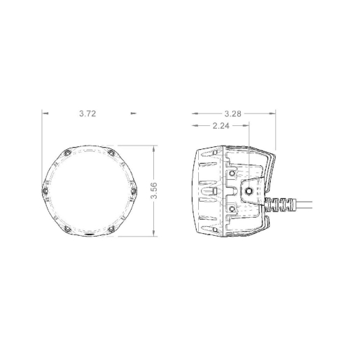 NACHO QUATRO COPPIA FANALI LED COMBO 4