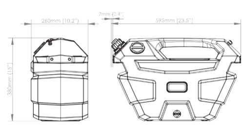 ARB FRONTIER TANICA DIESEL 30L PORTATILE