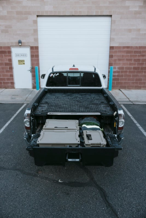 DECKED CASSETTONE SCORREVOLE PER FORD RANGER DAL 2011 AL 2022 DOPPIA CABINA