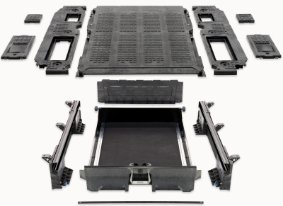 DECKED CASSETTONI SCORREVOLI PER FORD RANGER DAL 2023 IN POI EXTRA/SUPER CAB