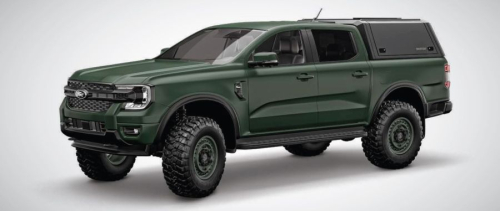 RSI EVO ADVENTURE PER FORD RANGER DAL 2023 IN POI DOPPIA CABINA - NERO