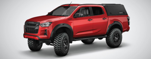 RSI EVO ADVENTURE PER ISUZU D-MAX DAL 2022 IN POI DOPPIA CABINA - NERO