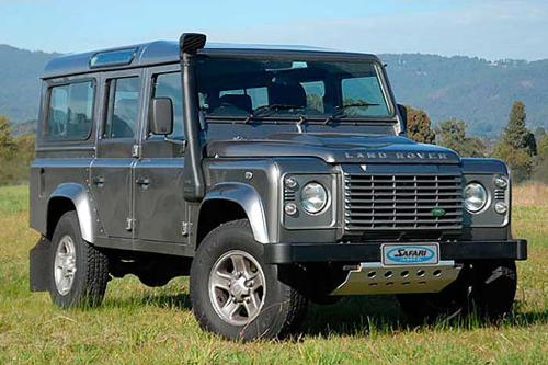 SAFARI SNORKEL PER DEFENDER TD4 E TD5 2.4L & 2.5L 1/99 IN POI