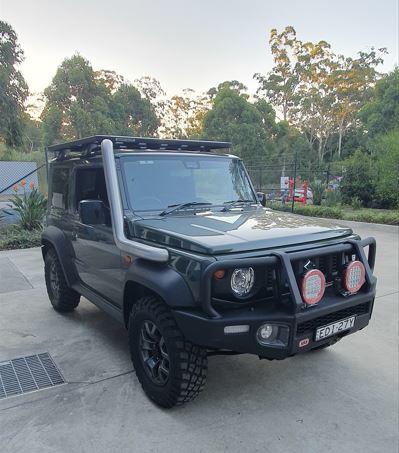 SNORKEL IN ACCIAIO PER SUZUKI JIMNY DAL 2018 IN POI