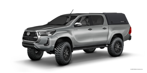 RSI EVO ADVENTURE PER TOYOTA HILUX DAL 2016 IN POI DOPPIA CABINA - NERO