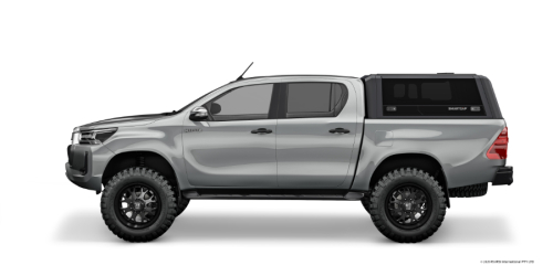 RSI EVO SPORT PER TOYOTA HILUX DAL 2016 IN POI DOPPIA CABINA - NERO