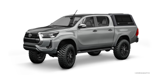 RSI EVO SPORT PER TOYOTA HILUX DAL 2016 IN POI DOPPIA CABINA - NERO