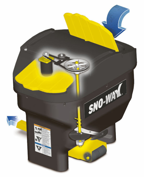 SNO-WAY SPARGISALE 100 LITRI 12V